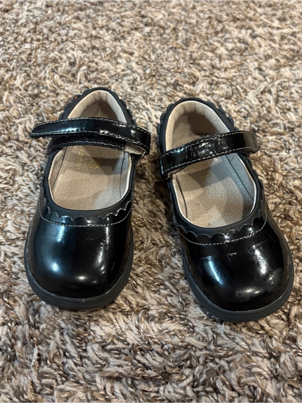 See Kai Run Black Patent Mary Jane Shoes Toddler Girls Size 9